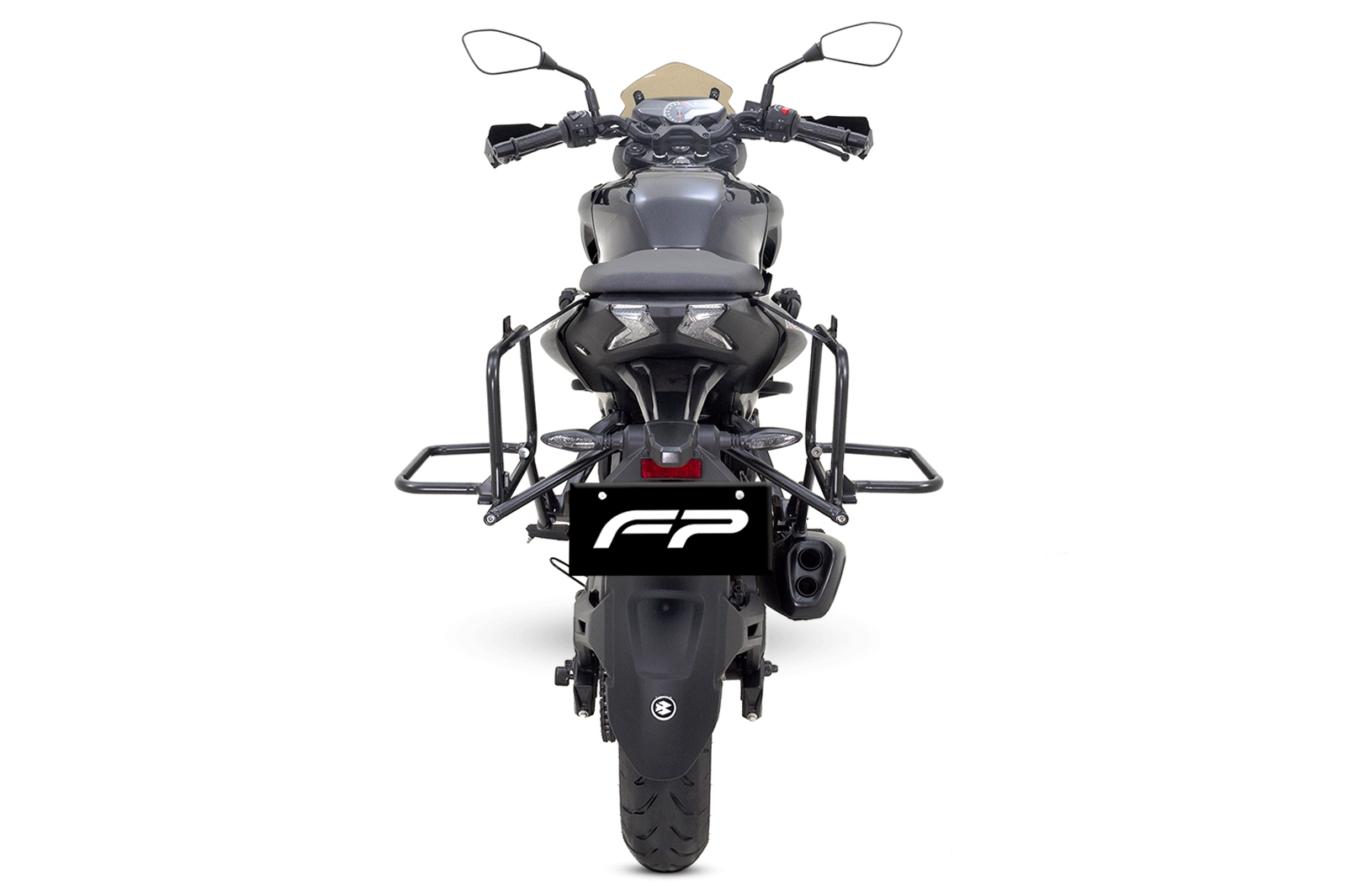 Soporte de maletas laterales Pulsar N160
Soporte de maletas laterales Pulsar N250
Maletas compatibles Pulsar N160 y Pulsar N250
viajes en moto Pulsar N160 y Pulsar N250