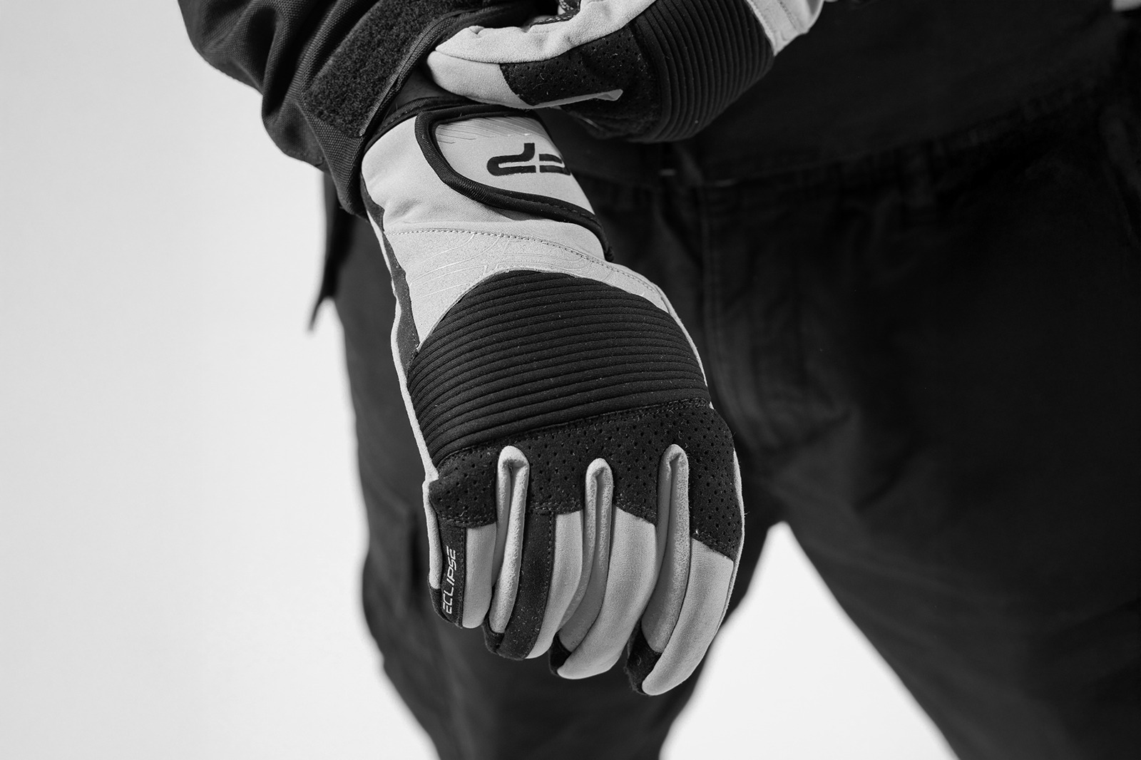 guantes negros con grises FP Eclipse