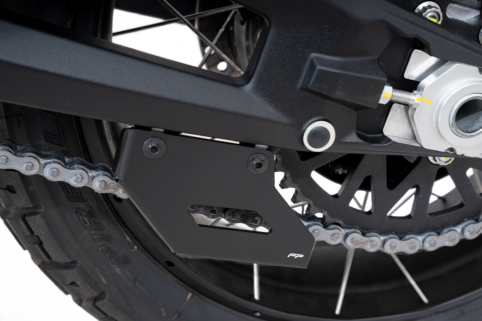 Guardacadena inferior para ducati desertx