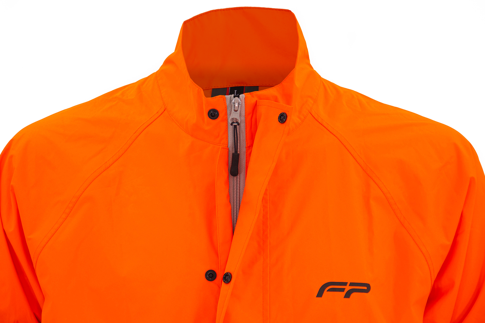 Impermeable storm naranja neón
