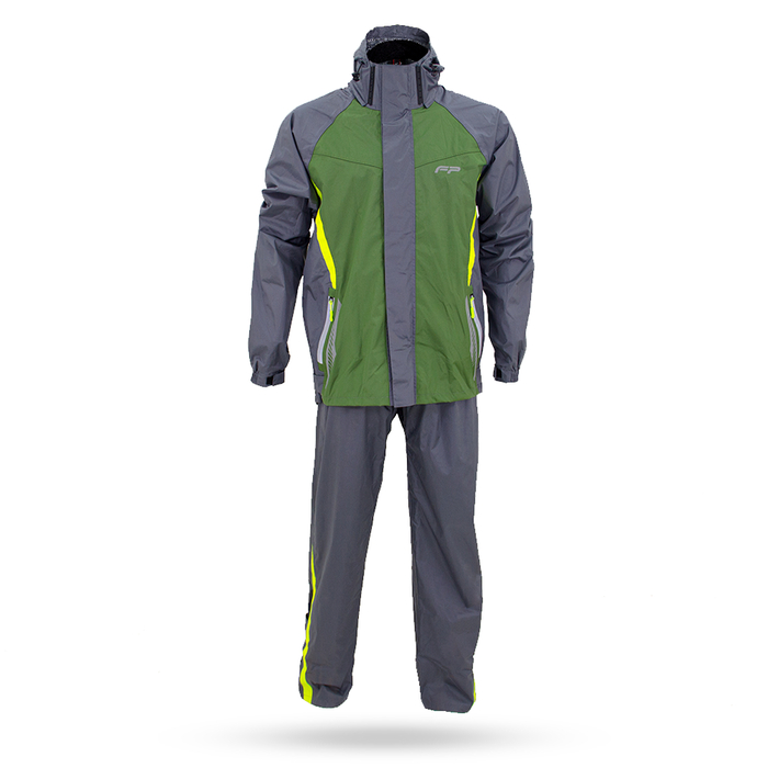IMPERMEABLE TSUNAMI VERDE NEON