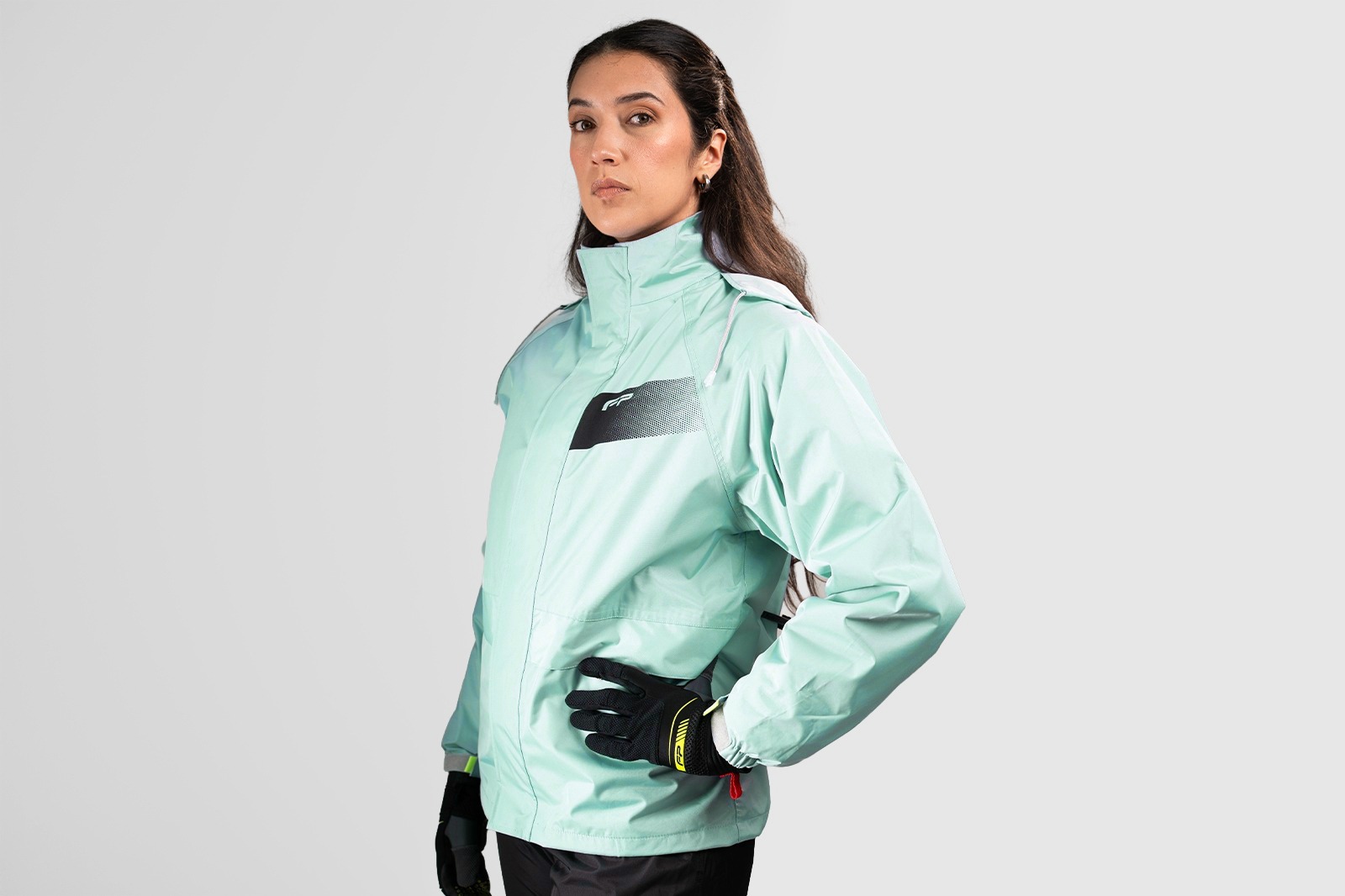 Impermeable Mujer Tornado Menta