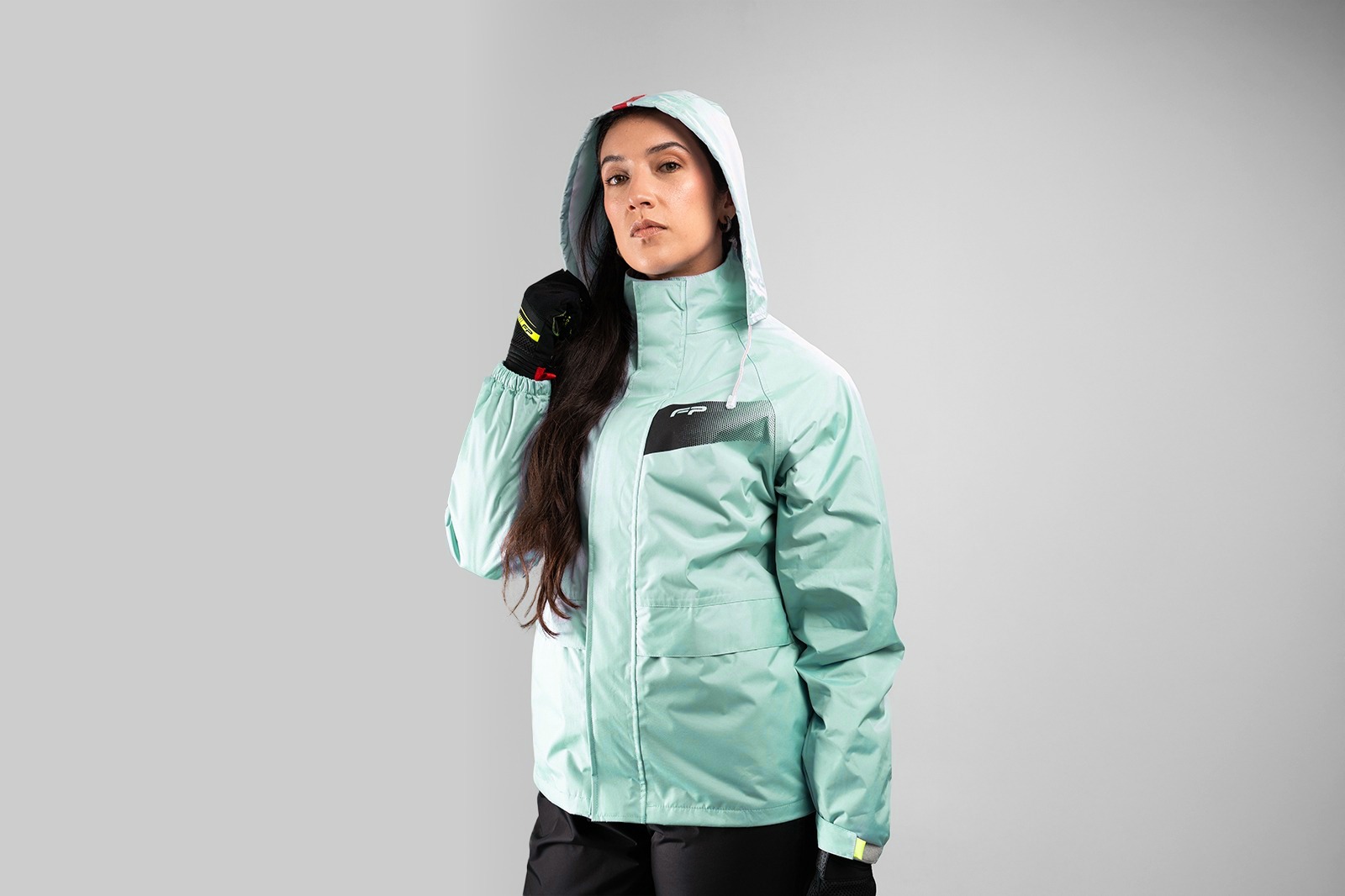Impermeable Mujer Tornado Menta