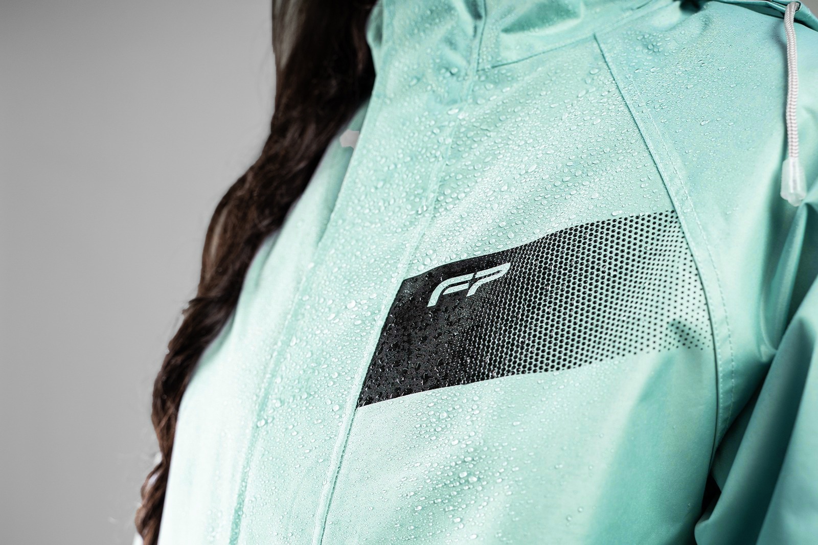 Impermeable Mujer Tornado Menta