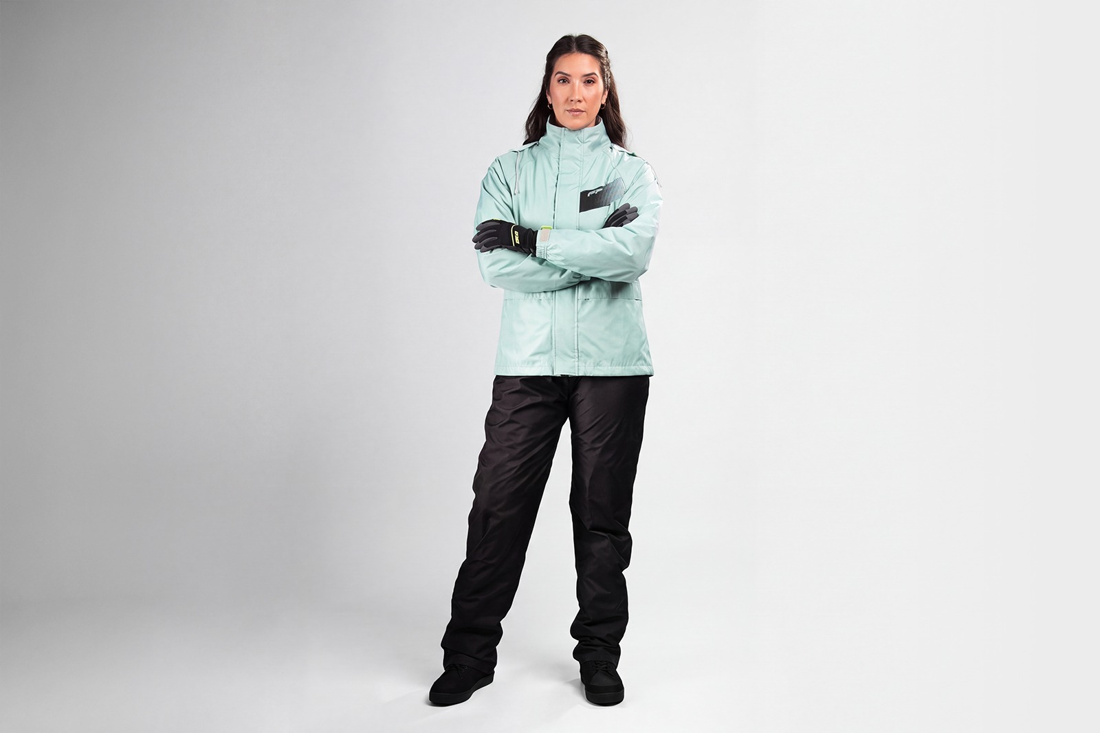 Impermeable Mujer Tornado Menta