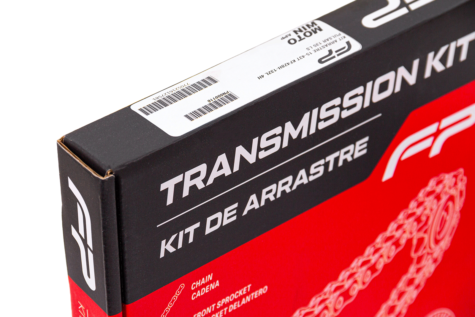 Kit arrastre 15-43t 428h-130 4h pulsar 135 ls