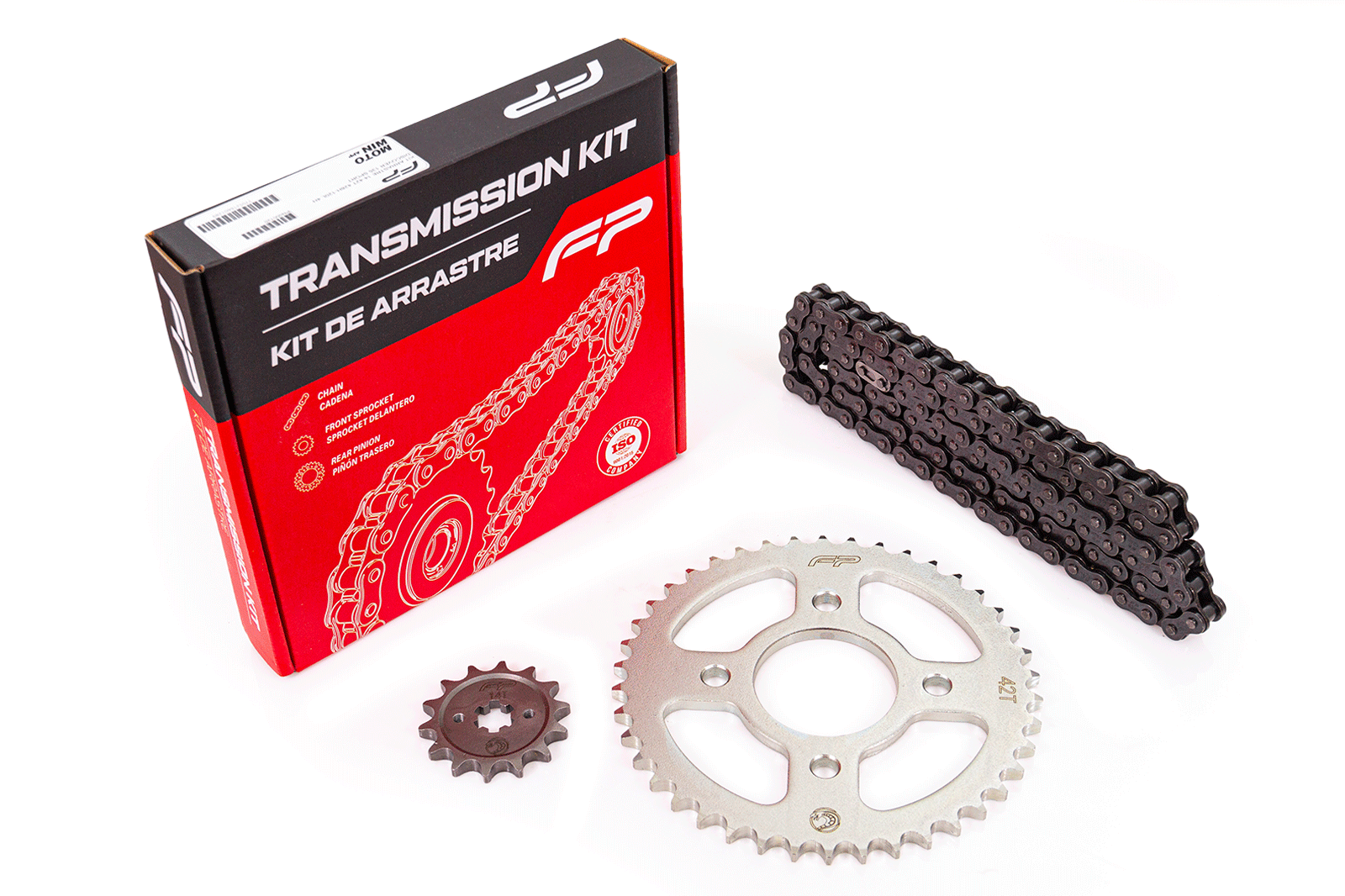 Kit arrastre 14-42t 428h-120 4h discover 135 sport