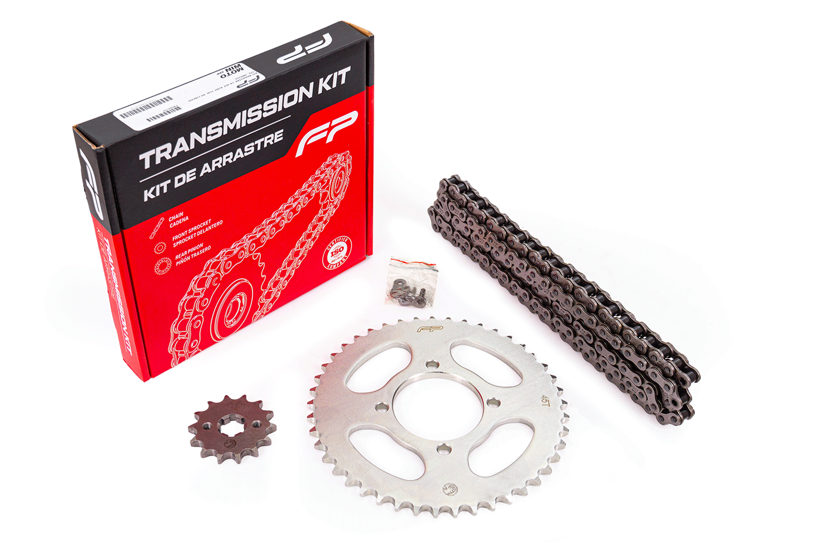 Kit arrastre 14-45t 428h-124 4h libero 125, ybr125