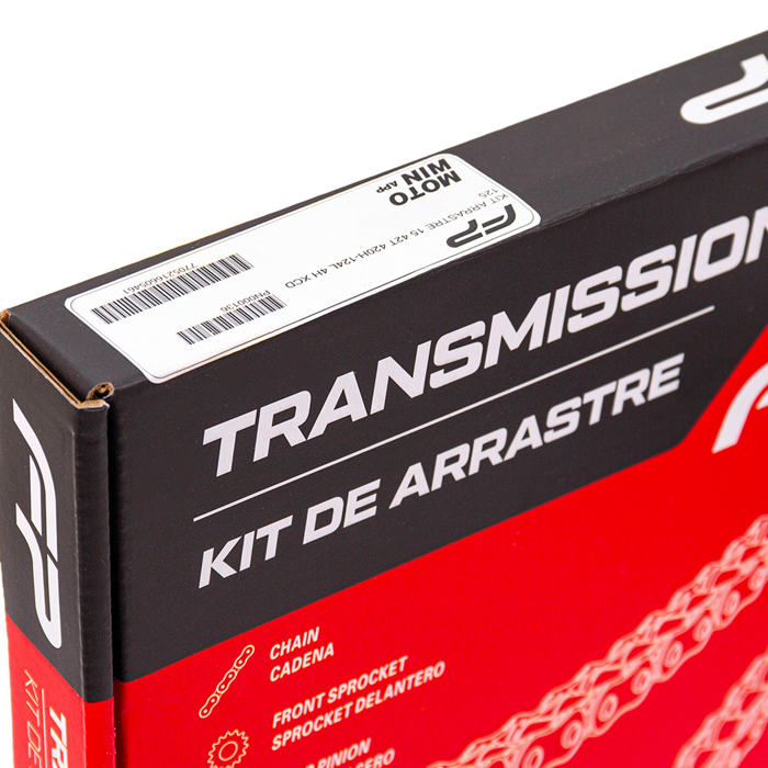Kit arrastre 15 42t 420h-122 4h xcd 125