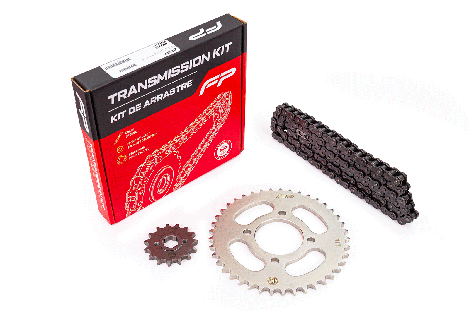 Kit arrastre 15-41t 428h-116 4h aktne125, aktne150