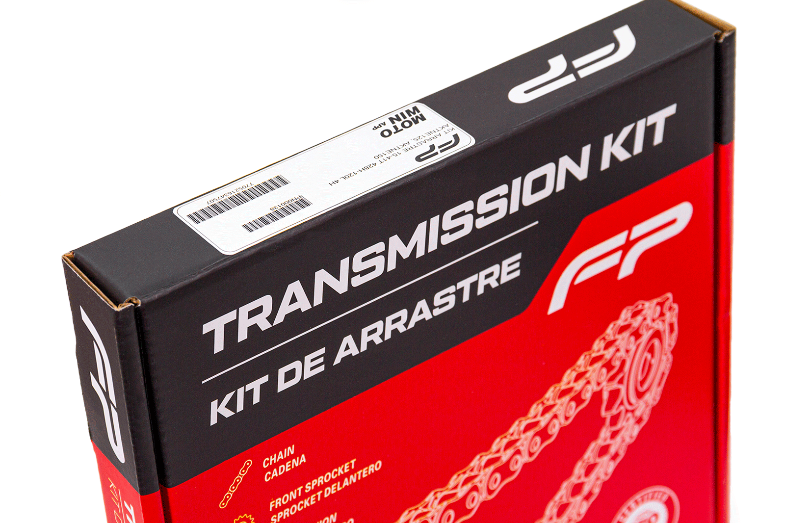 Kit arrastre 15-41t 428h-116 4h aktne125, aktne150