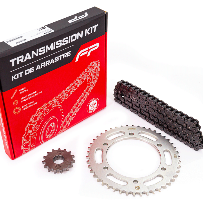 Kit arrastre 15-46t 428-136 6h yamaha fz25 ybr250