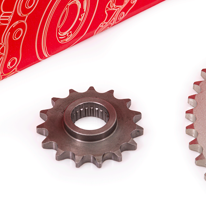 Kit arrastre 15-46t 428-136 6h yamaha fz25 ybr250