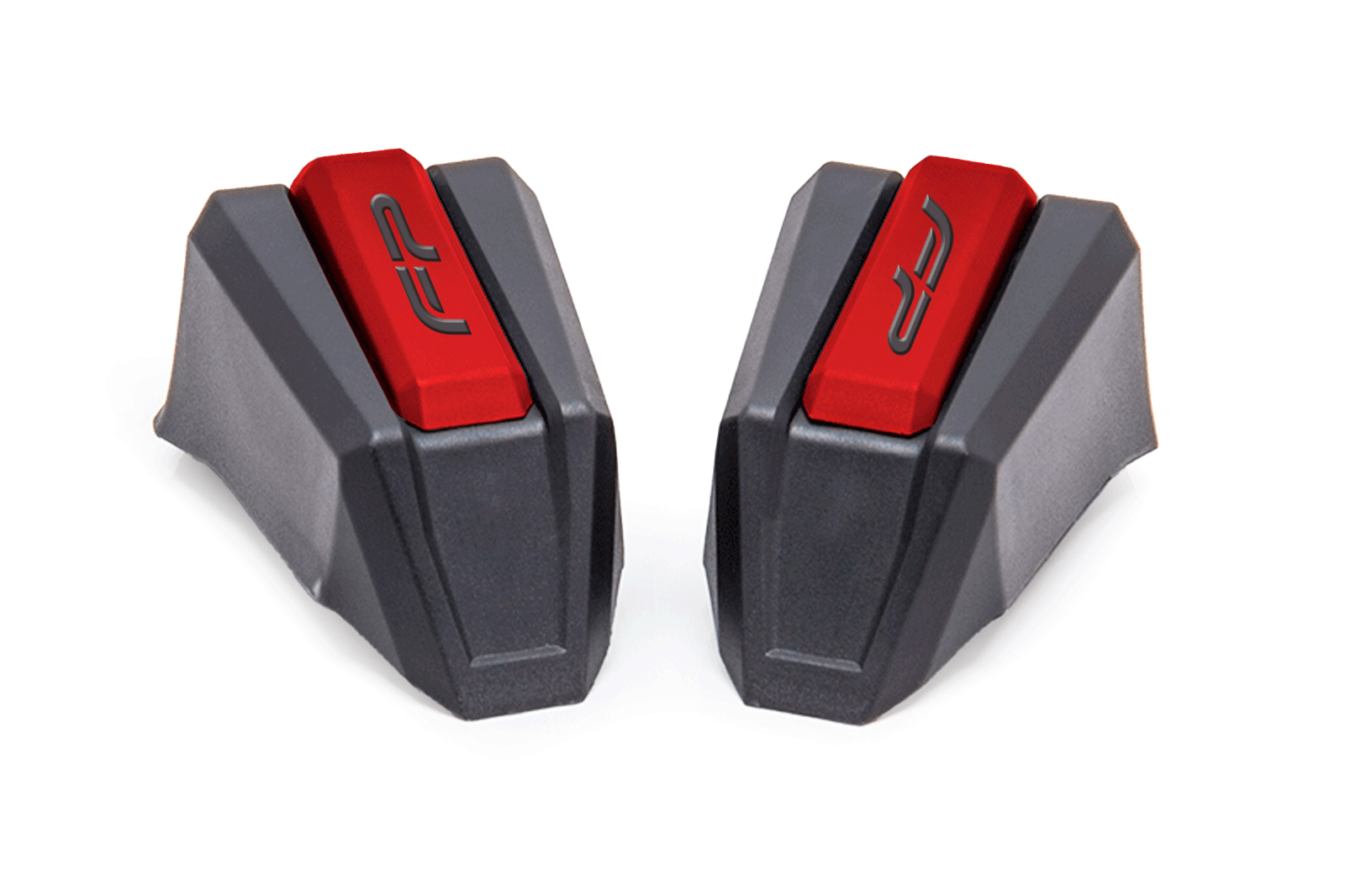 KIT REPUESTO SLIDER GHOST NEGRO/ROJO FIRE PARTS (2 LADOS)