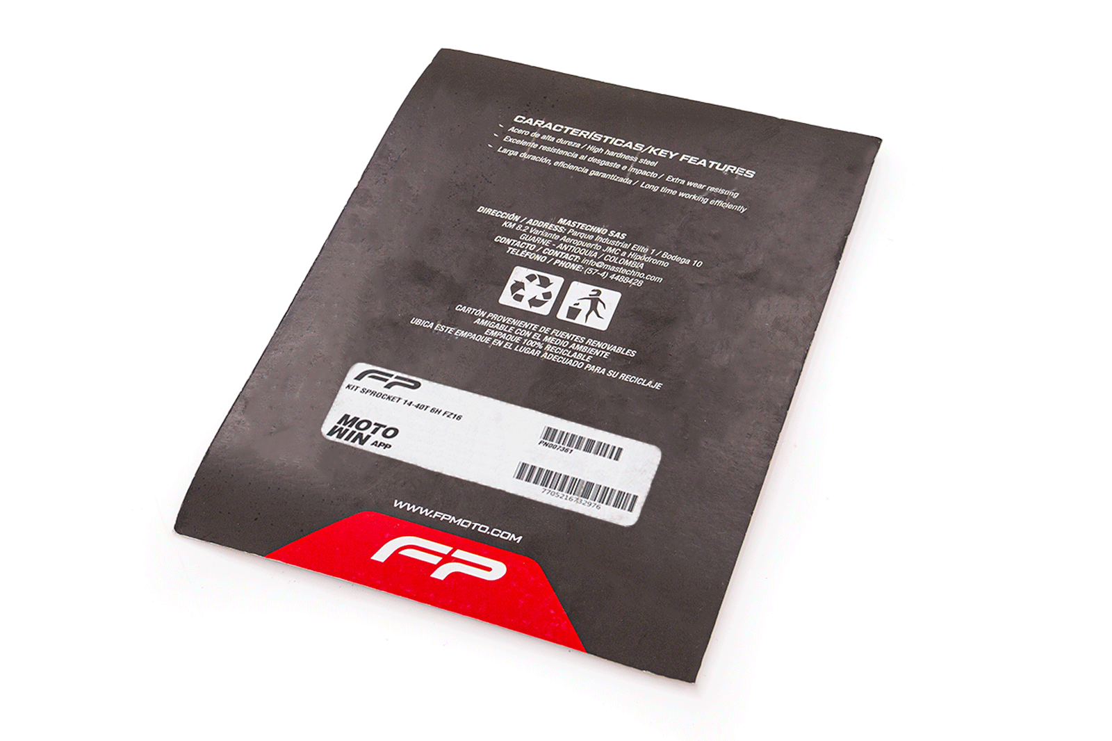 KIT SPROCKET 14-40T 6H FZ16, Kit Sprocket. Kit Sprocket para moto. Sprocket para moto. Kit Respuesto Sprocket para moto. Juego Kit Sprocket para Moto. Piñon para Moto. Piñones de Repuesto para Moto