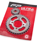KIT SPROCKET 14-36T 4H AKT110, Kit Sprocket. Kit Sprocket para moto. Sprocket para moto. Kit Respuesto Sprocket para moto. Juego Kit Sprocket para Moto. Piñon para Moto. Piñones de Repuesto para Moto