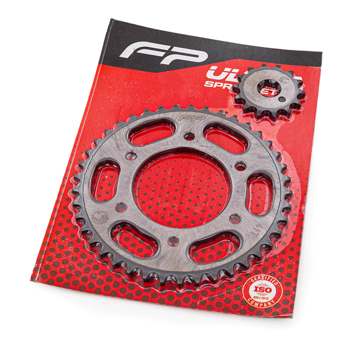 KIT SPROCKET 14-41T 6H FZ 2.0 FI SIN DISCO TRASERO, Kit Sprocket. Kit Sprocket para moto. Sprocket para moto. Kit Respuesto Sprocket para moto. Juego Kit Sprocket para Moto. Piñon para Moto. Piñones de Repuesto para Moto