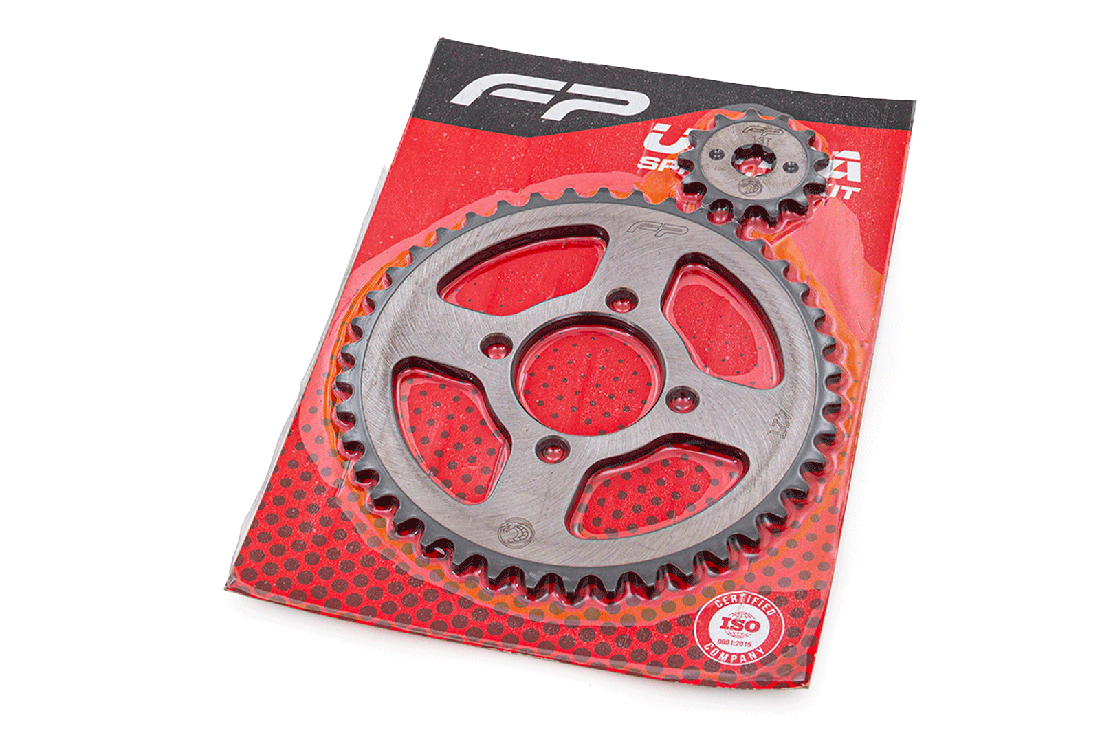 KIT SPROCKET 13-42T 4H DISCOVER 100, Kit Sprocket. Kit Sprocket para moto. Sprocket para moto. Kit Respuesto Sprocket para moto. Juego Kit Sprocket para Moto. Piñon para Moto. Piñones de Repuesto para Moto