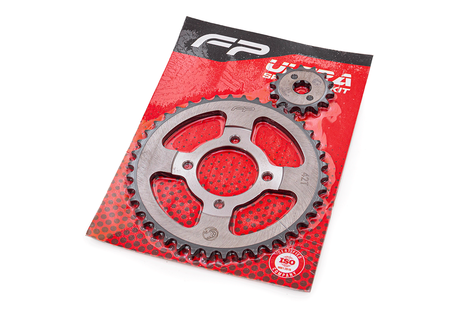 KIT SPROCKET 14-42T 4H ECO100, Kit Sprocket. Kit Sprocket para moto. Sprocket para moto. Kit Respuesto Sprocket para moto. Juego Kit Sprocket para Moto. Piñon para Moto. Piñones de Repuesto para Moto