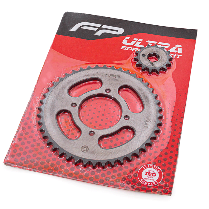 KIT SPROCKET 14-44T 4H LIBERO 110, Kit Sprocket. Kit Sprocket para moto. Sprocket para moto. Kit Respuesto Sprocket para moto. Juego Kit Sprocket para Moto. Piñon para Moto. Piñones de Repuesto para Moto