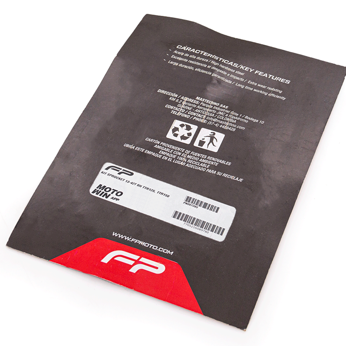 KIT SPROCKET 13-42T 6H TTR125, TTR150, Kit Sprocket. Kit Sprocket para moto. Sprocket para moto. Kit Respuesto Sprocket para moto. Juego Kit Sprocket para Moto. Piñon para Moto. Piñones de Repuesto para Moto