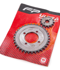KIT SPROCKET 14-34T 4H AKTFLEX, Kit Sprocket. Kit Sprocket para moto. Sprocket para moto. Kit Respuesto Sprocket para moto. Juego Kit Sprocket para Moto. Piñon para Moto. Piñones de Repuesto para Moto
