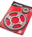 KIT SPROCKET 15-42T 4H RTX 150, Kit Sprocket. Kit Sprocket para moto. Sprocket para moto. Kit Respuesto Sprocket para moto. Juego Kit Sprocket para Moto. Piñon para Moto. Piñones de Repuesto para Moto