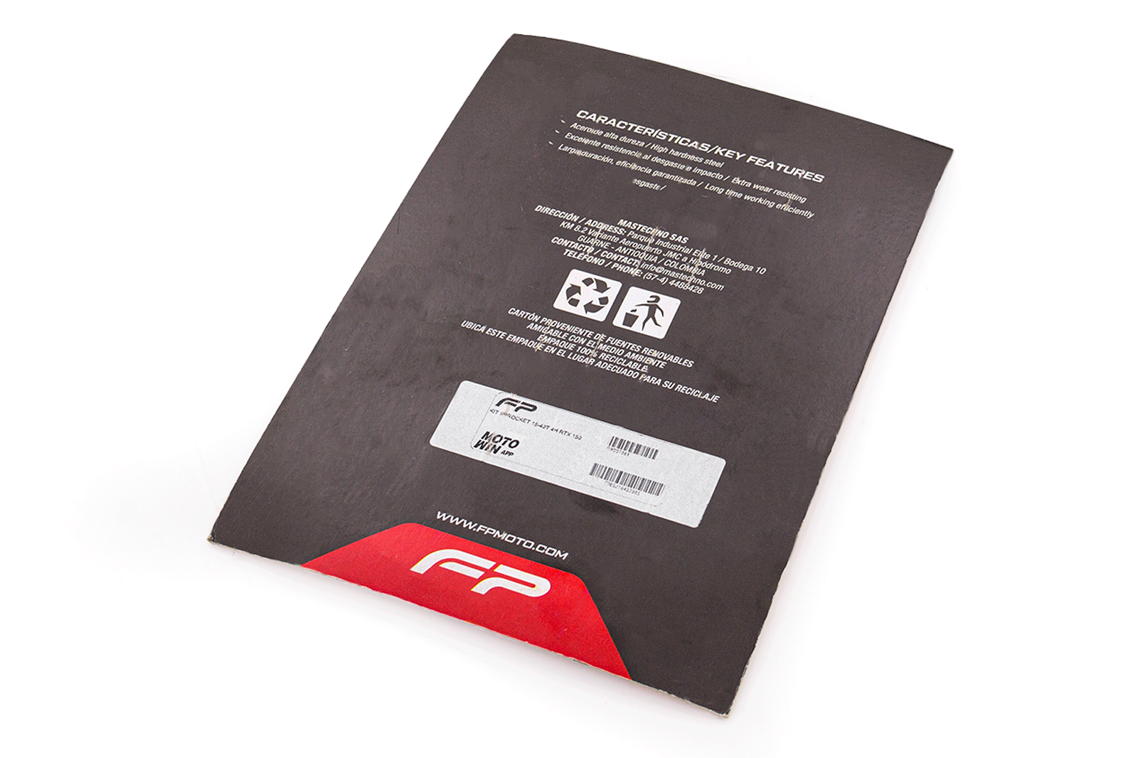 KIT SPROCKET 15-42T 4H RTX 150, Kit Sprocket. Kit Sprocket para moto. Sprocket para moto. Kit Respuesto Sprocket para moto. Juego Kit Sprocket para Moto. Piñon para Moto. Piñones de Repuesto para Moto