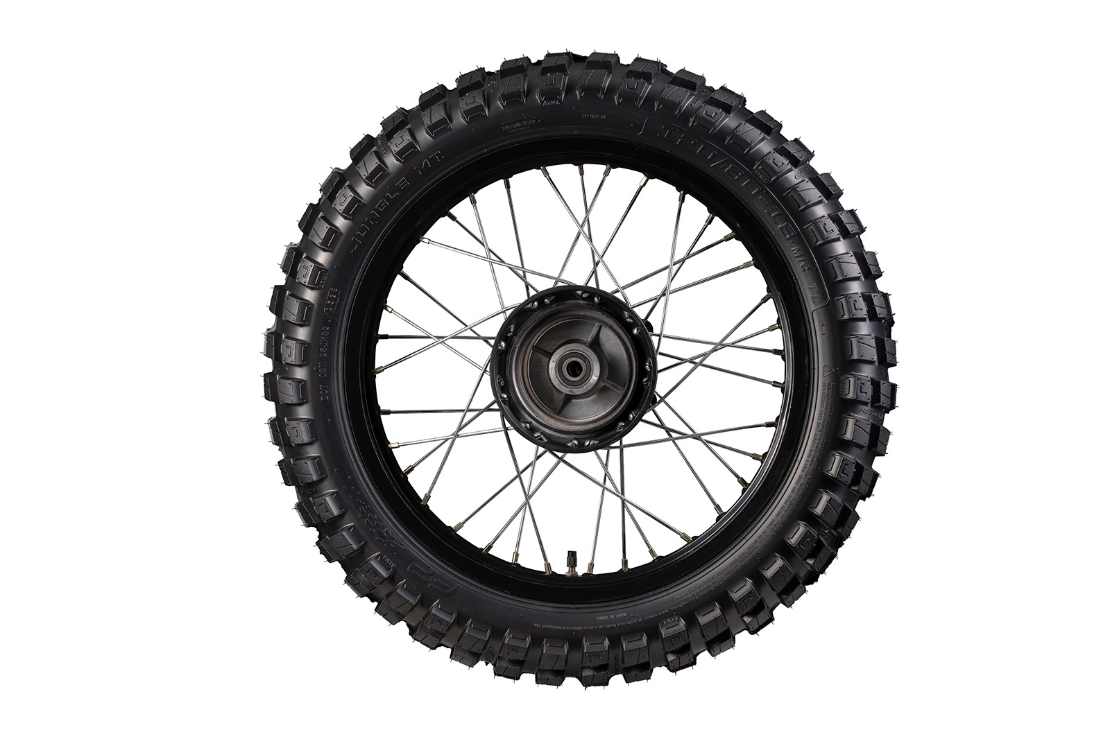 Llanta FP Jungle MT 120/80-18 con labrado para barro y grava