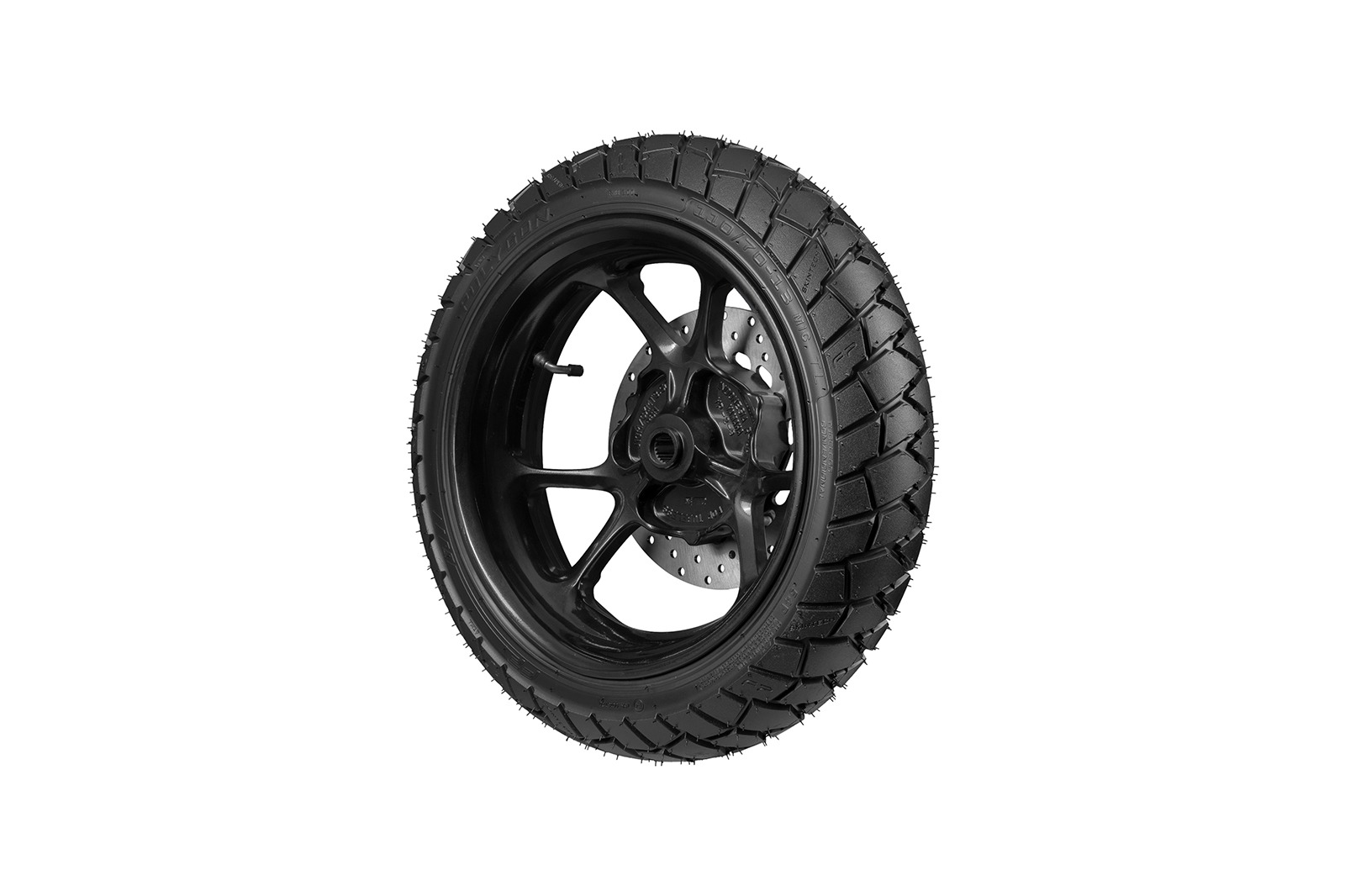 Llanta FP POLYGON Polygon 110/70-13 TL evacuación de agua en asfalto húmedo