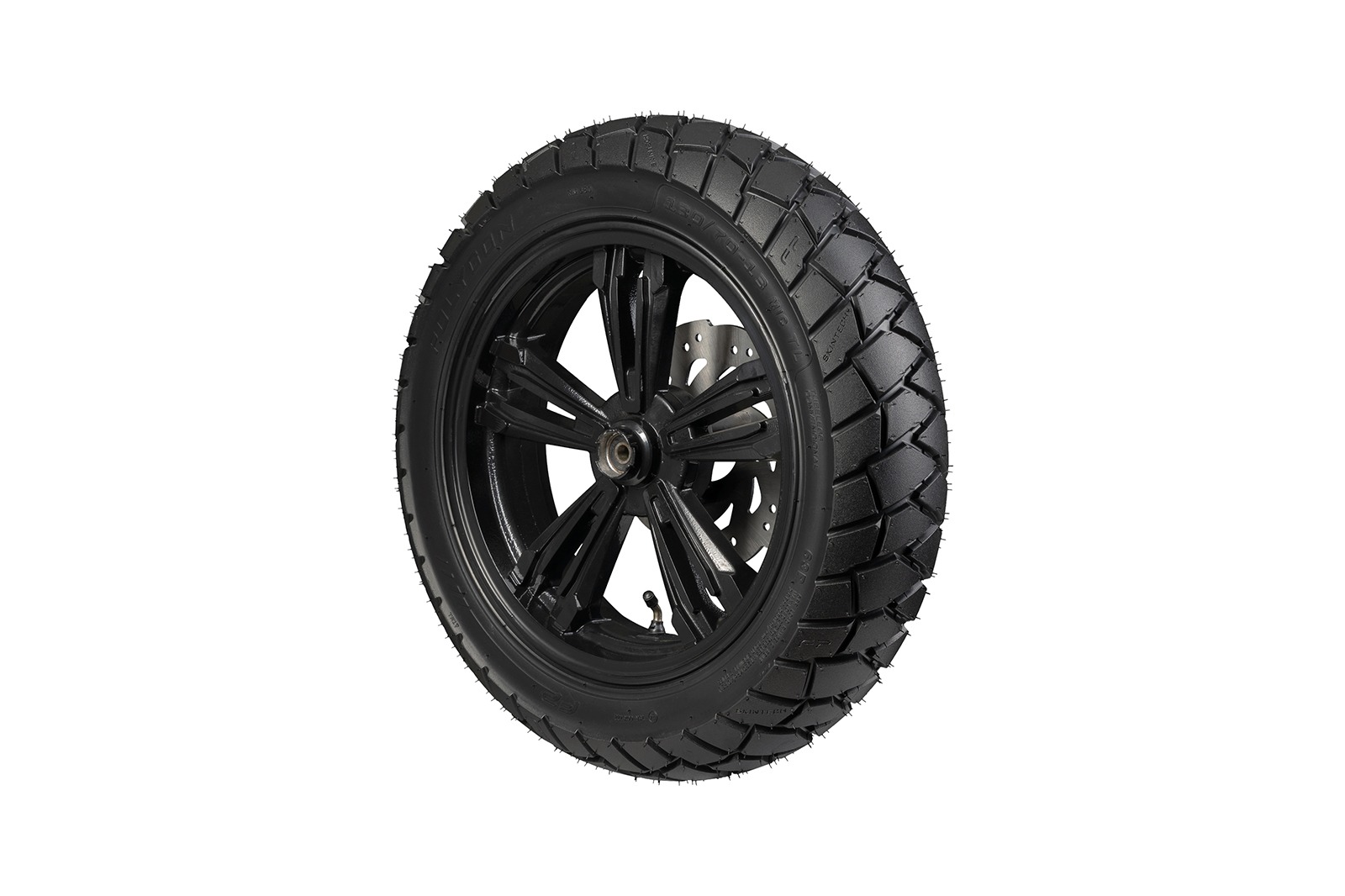 Llanta FP POLYGON 130/70-13 TL estabilidad en asfalto