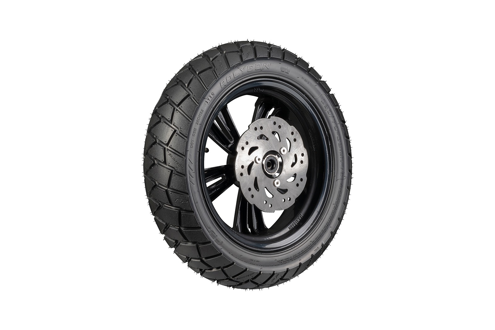 Llanta FP POLYGON 130/70-13 TL vista lateral