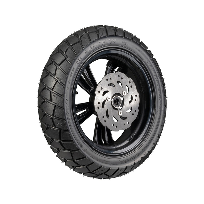 Llanta FP POLYGON 130/70-13 TL vista lateral