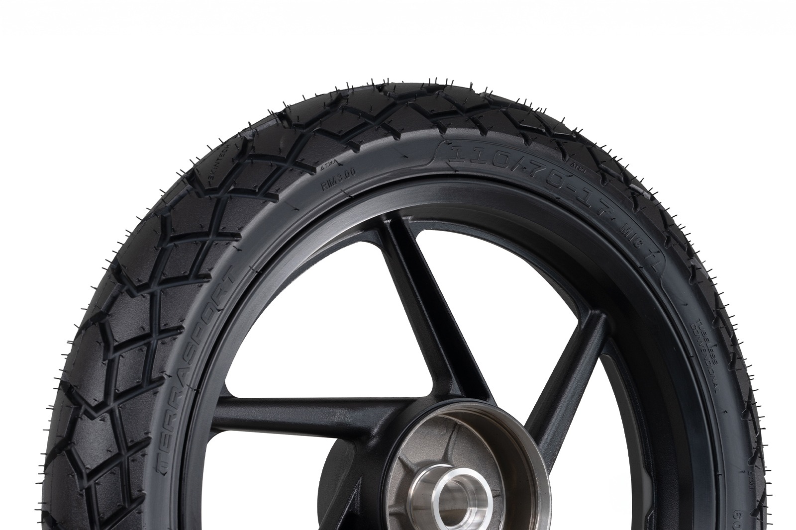 Llanta FP Terrasport 110/70-17 vista lateral