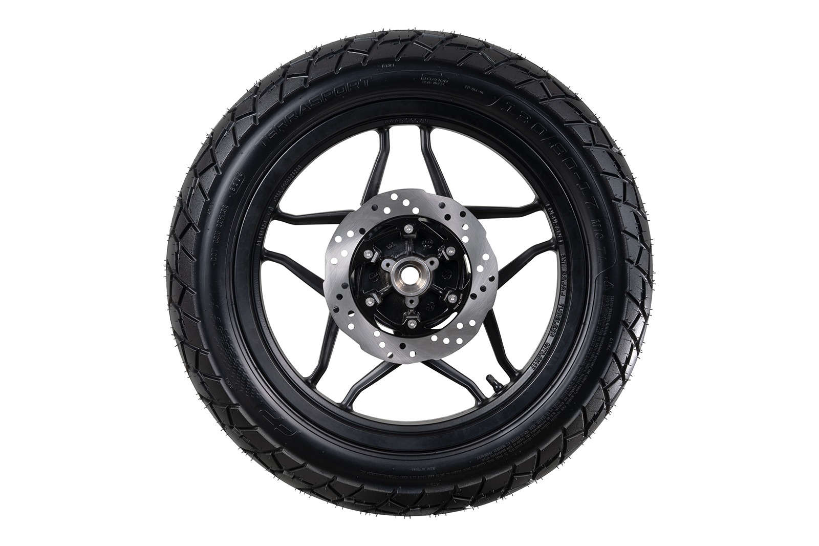 FP Terrasport 130/80-17 tracción y estabilidad