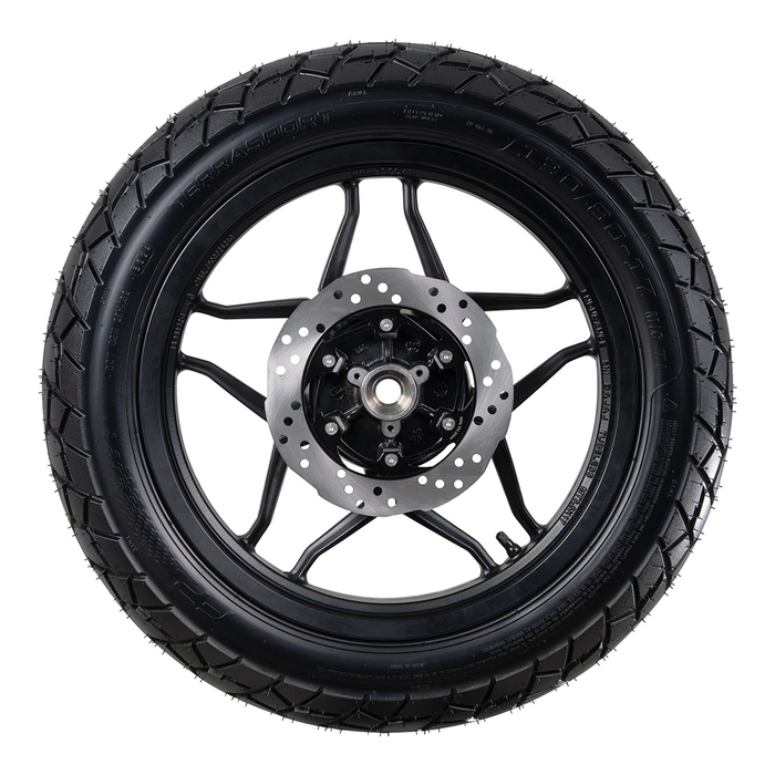FP Terrasport 130/80-17 tracción y estabilidad