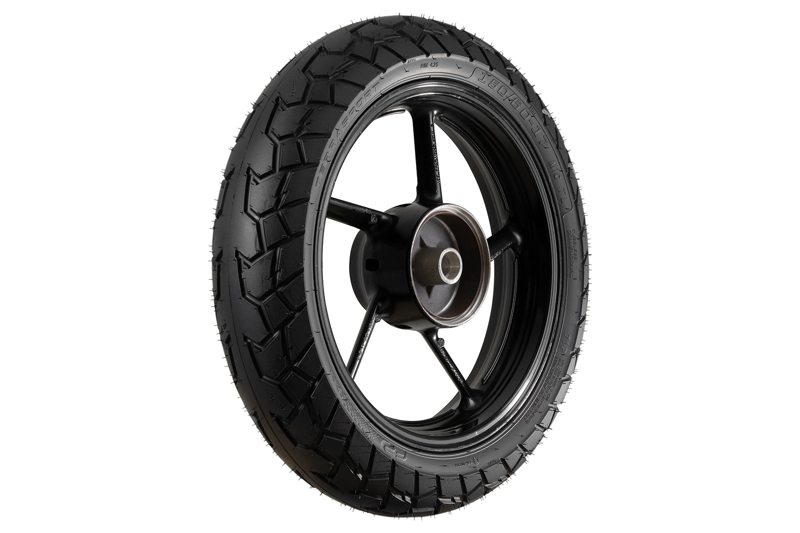 FP Terrasport 150/60-17 montada en scooter