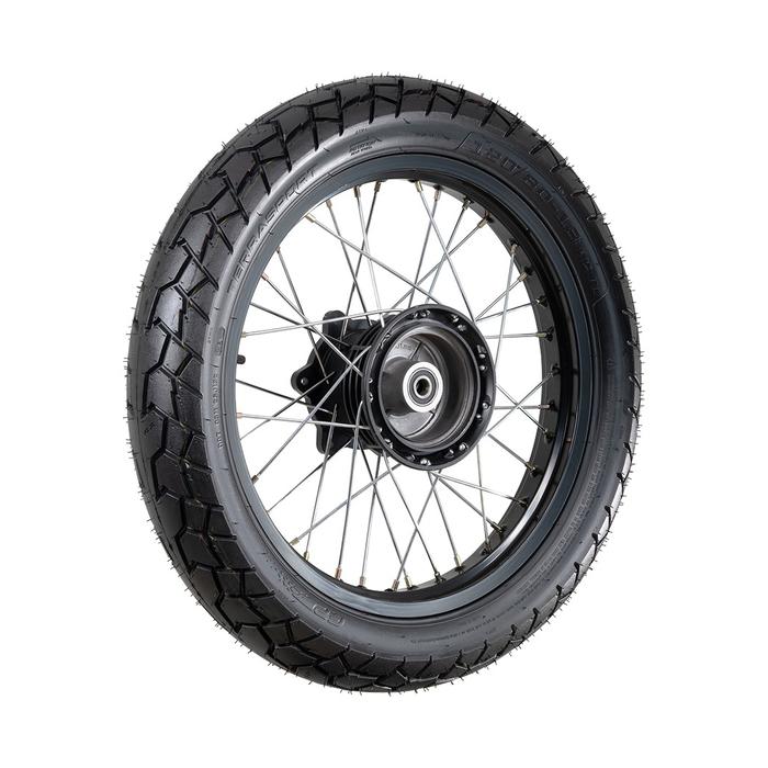 Llanta doble propósito 110/90-17
Llanta para moto carretera y off-road
Neumático FP Terrasport
Llantas de moto para viaje
Llanta con tracción mixta
Neumático resistente al desgaste
Llantas para aventureros en moto