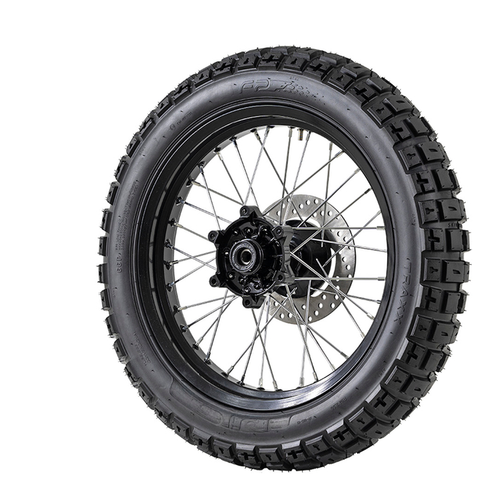 Llanta FP Traxx 120/80-18 TL para asfalto y destapado
