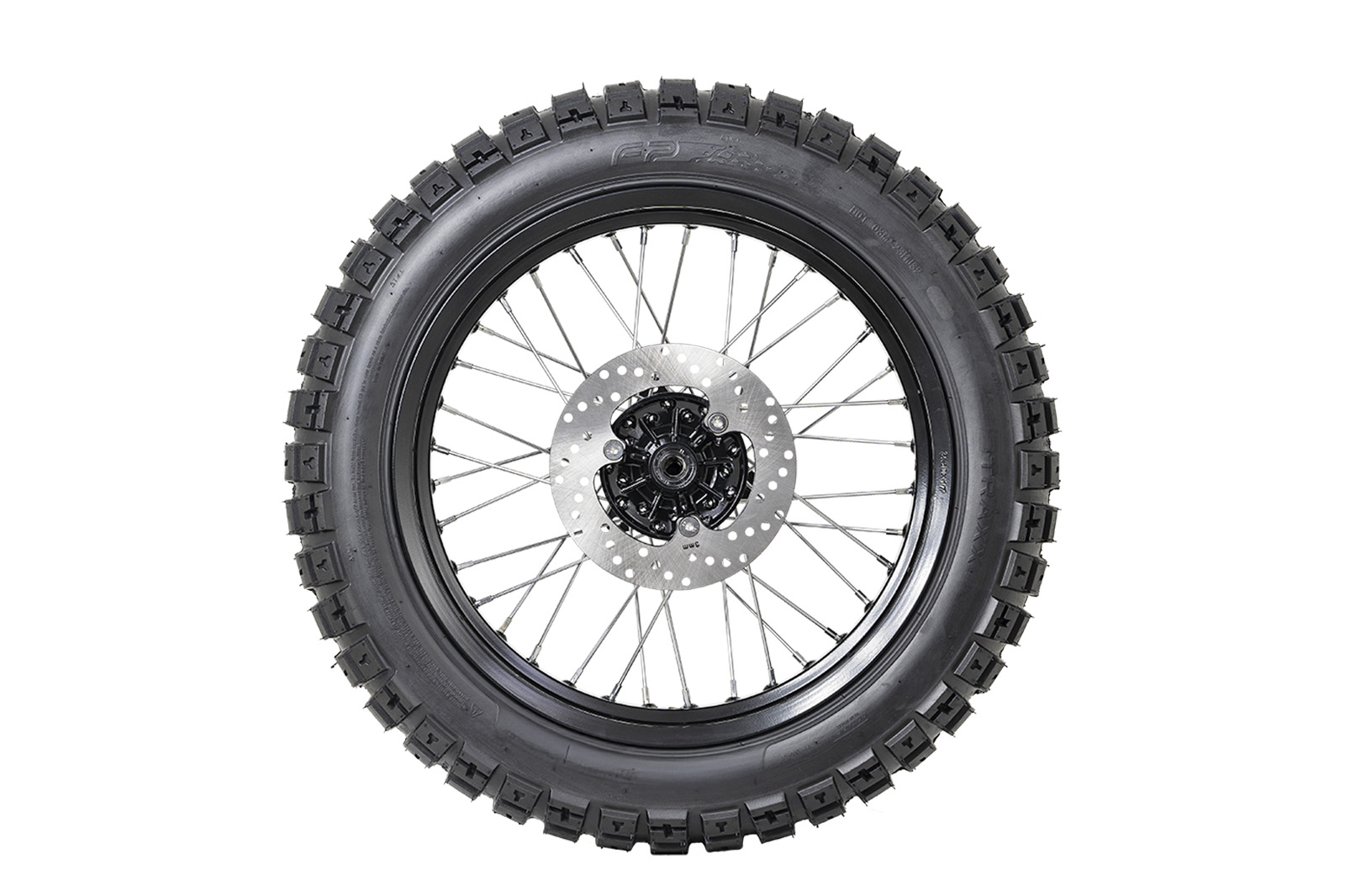 FP Traxx 120/80-18 TL con labrado profundo
