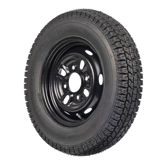 FP Trekker 400-8 TT montada en moto de trabajo