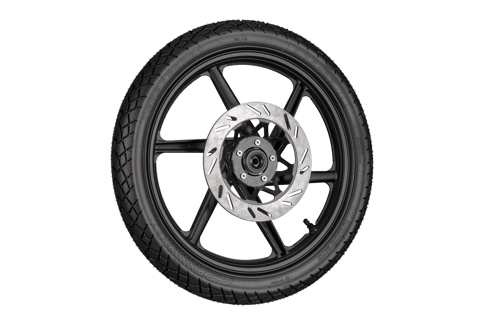 FP Terrasport 2.75-17 TL estabilidad en curvas