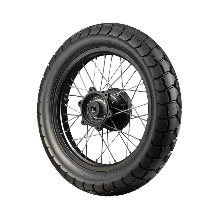 Imagen frontal de la llanta PATAGONIA 140/80-18 TL