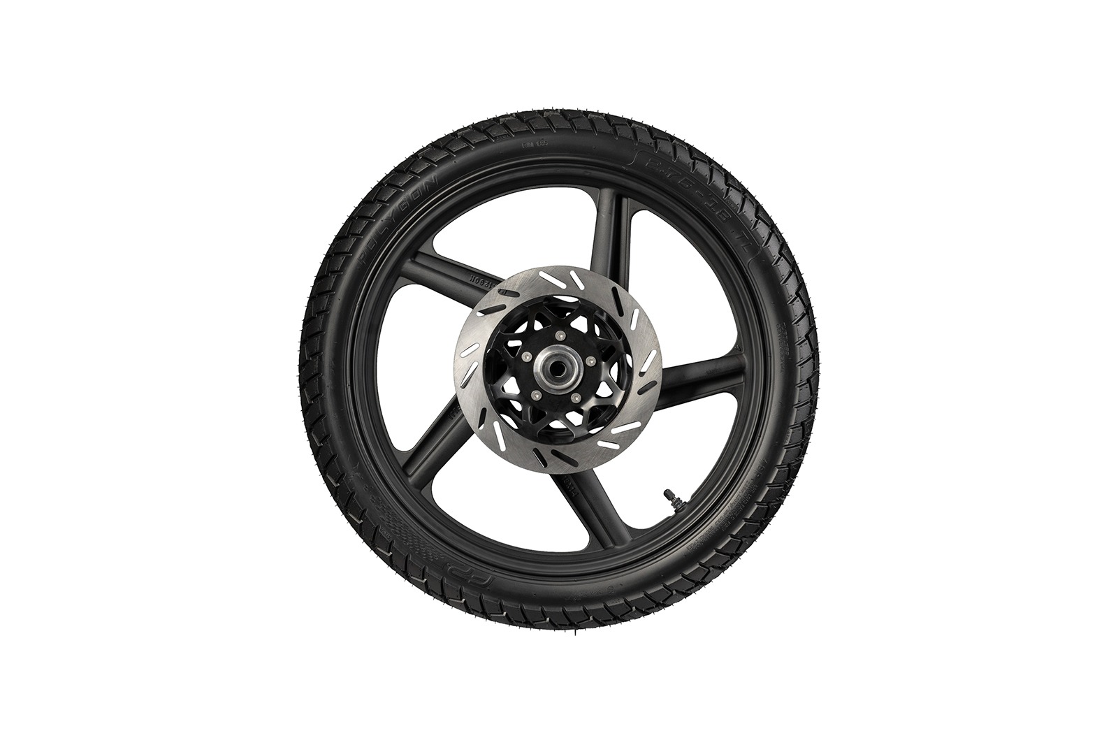 Imagen frontal de la llanta PPOLYGON 2.75-18 TL