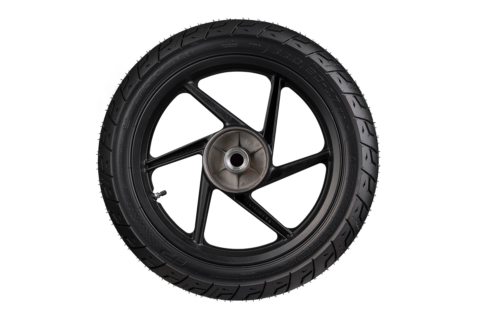 Labrado de la llanta FP Speedster 110/80-17 TL