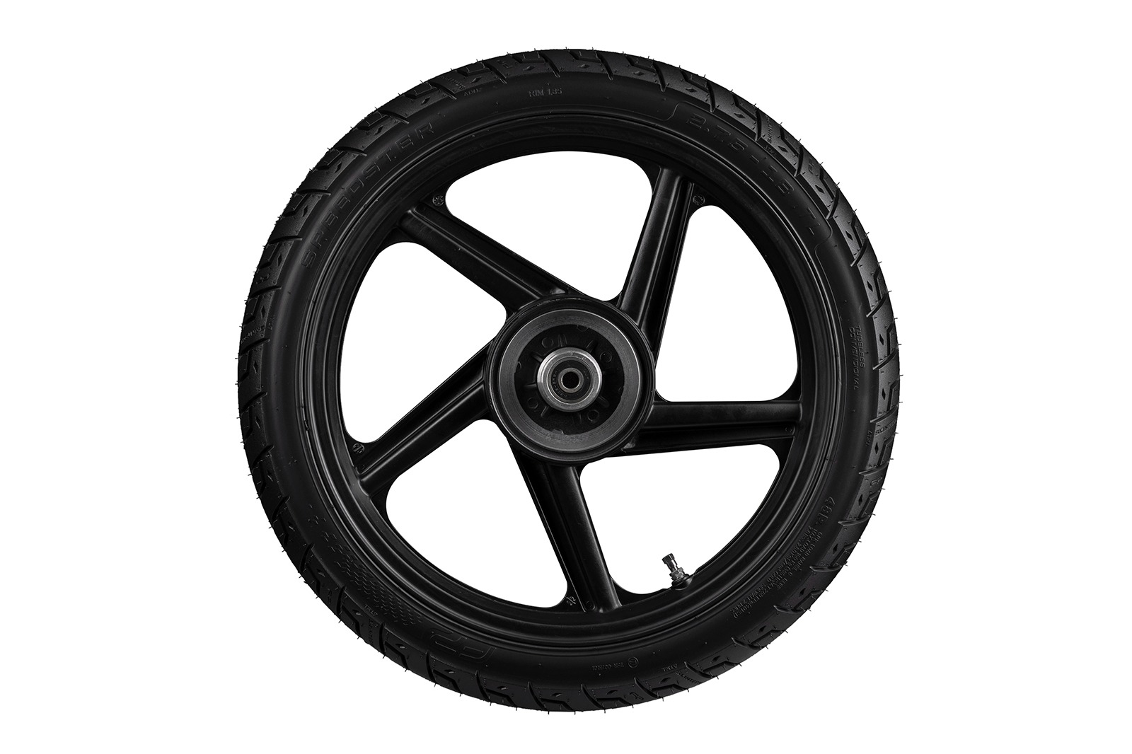 Vista superior de la llanta SPEEDSTER 2.75-18 TL para moto urbana FP Moto