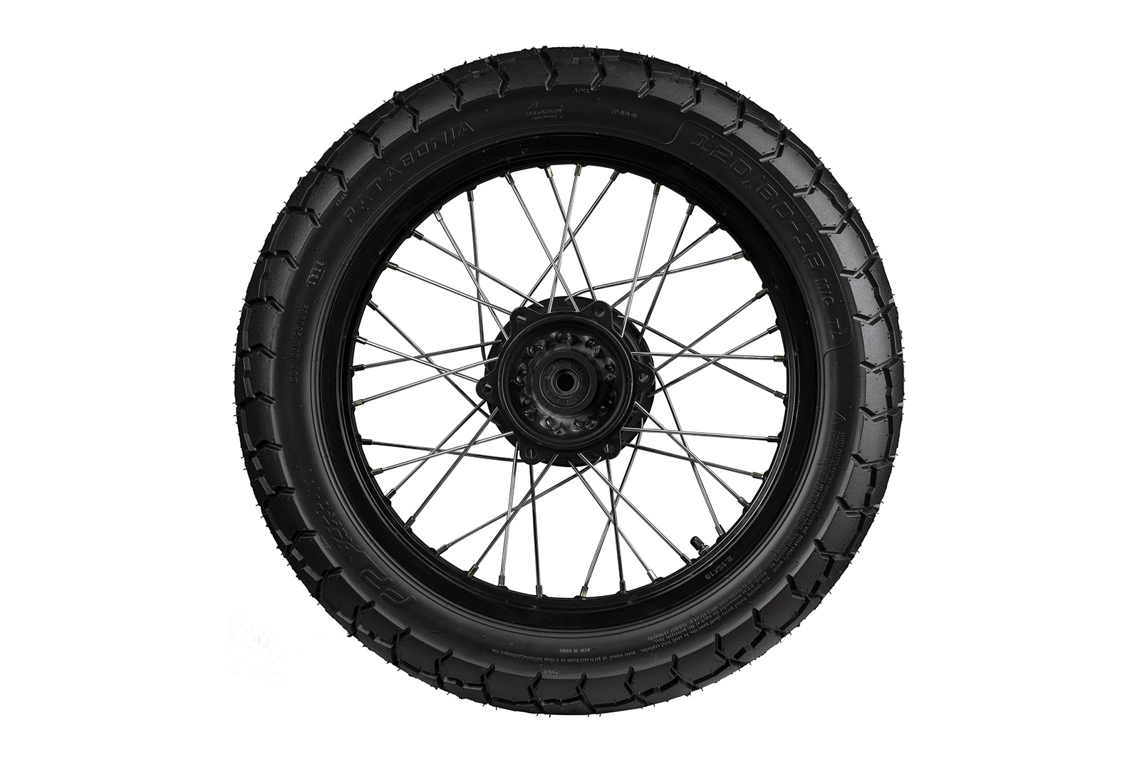 Llanta FP Patagonia 120/80-18 TL vista lateral