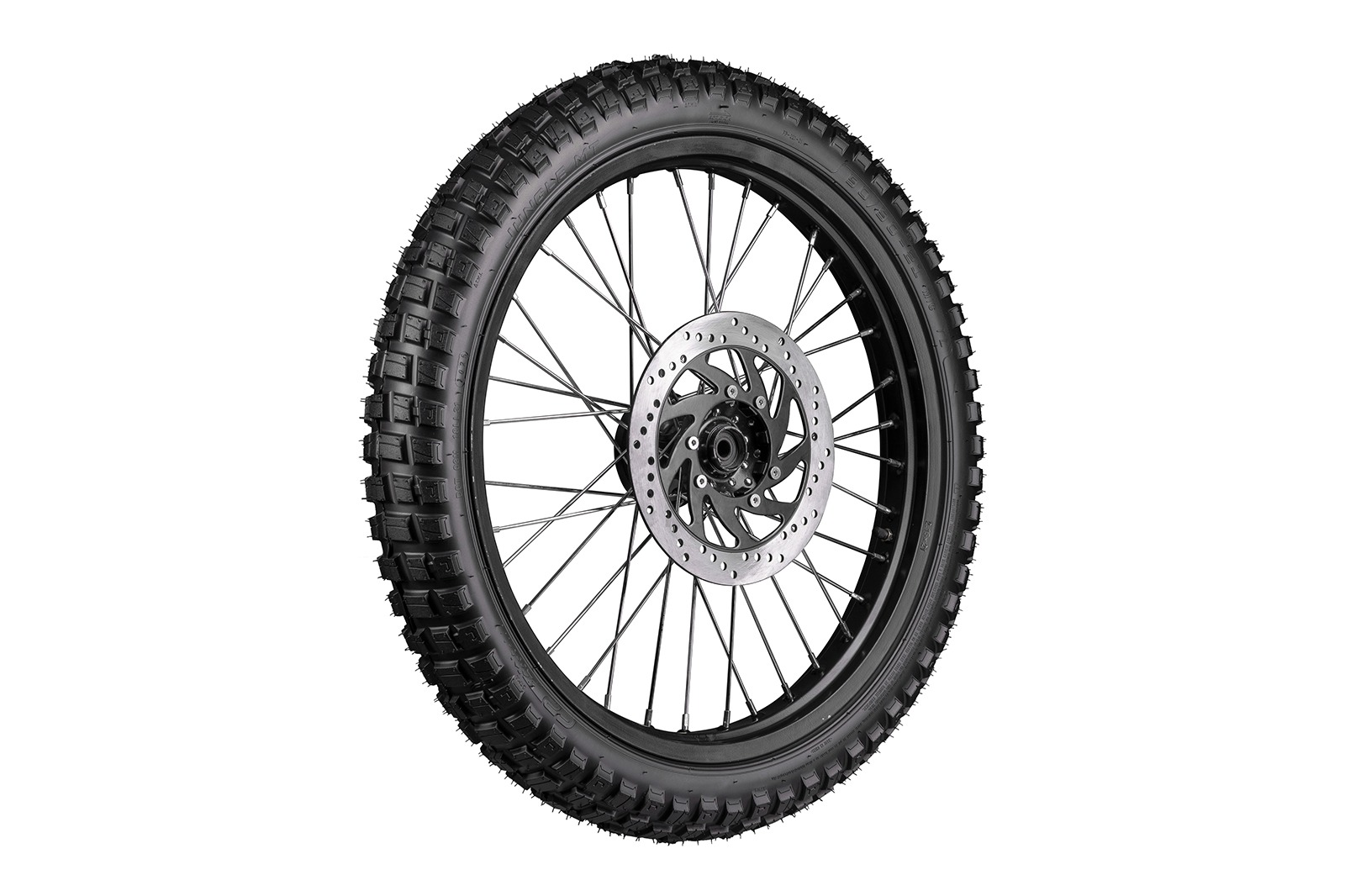 Vista lateral de la llanta FP Jungle MT 90/90-21