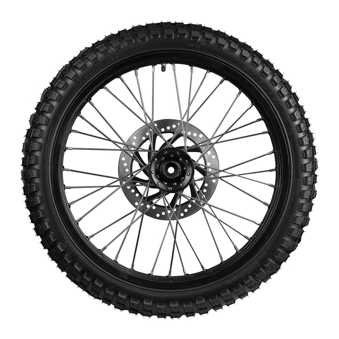 Llanta FP Jungle MT 90/90-21 con diseño robusto para barro y piedras