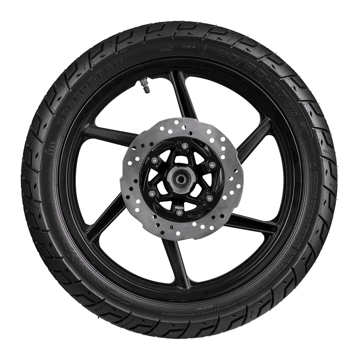 FP Speedster 90/90-17 TL agarre en pavimento mojado